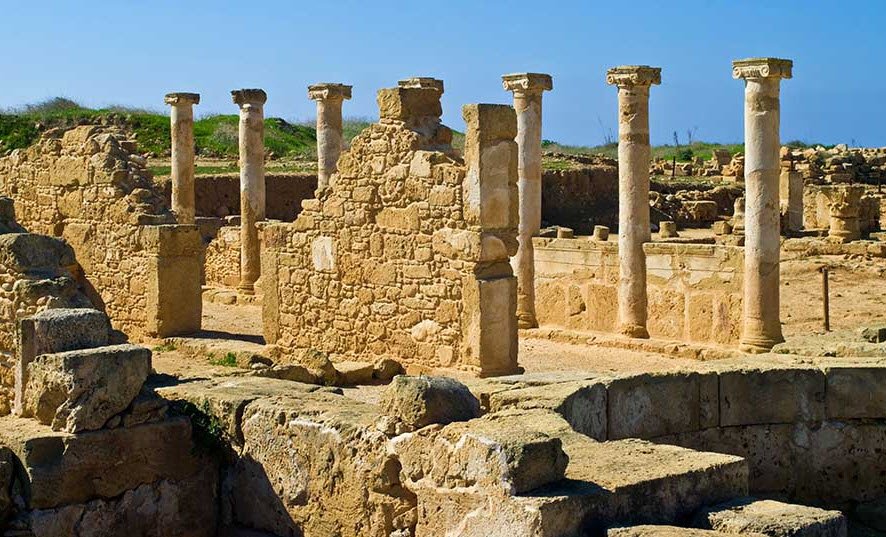 Paphos Archaeological Park, Paphos, Paphos District, Cyprus